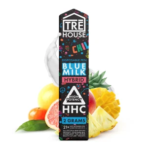Tre House HHC Vape Pen - Blue Milk - Hybrid 2g