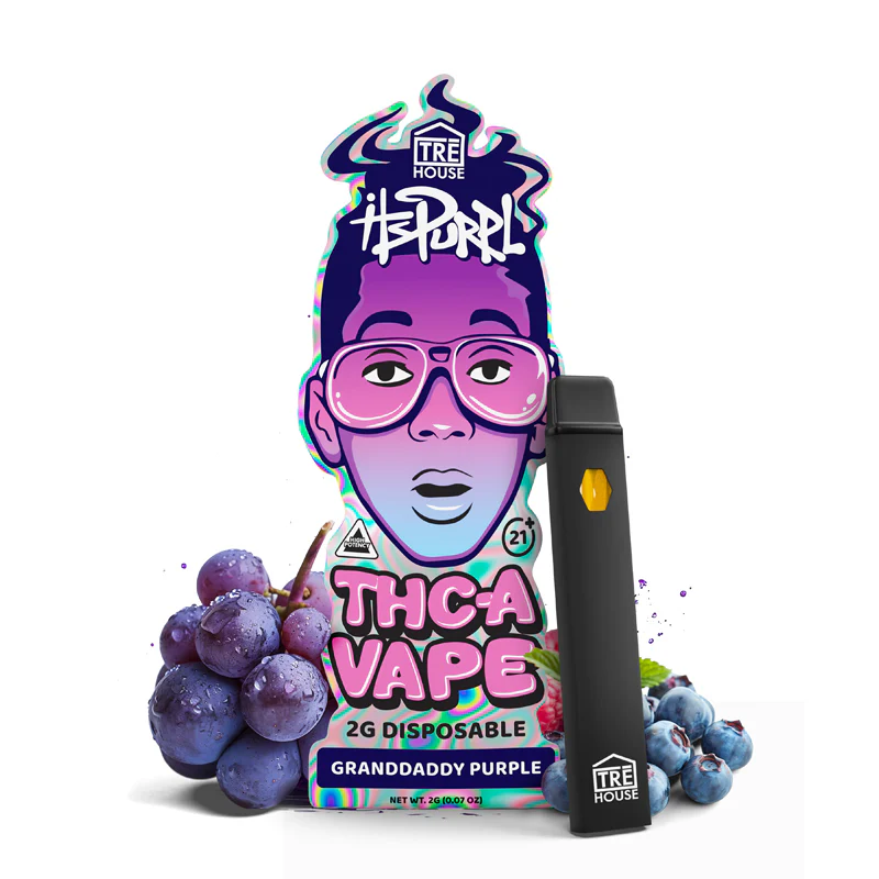 re House ItsPurpl Granddaddy Purple THCA Vape Pen