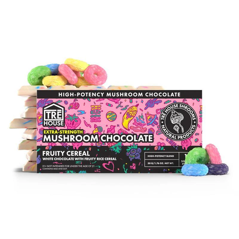 Tre House Extra-Strength Mushroom Chocolate Bar